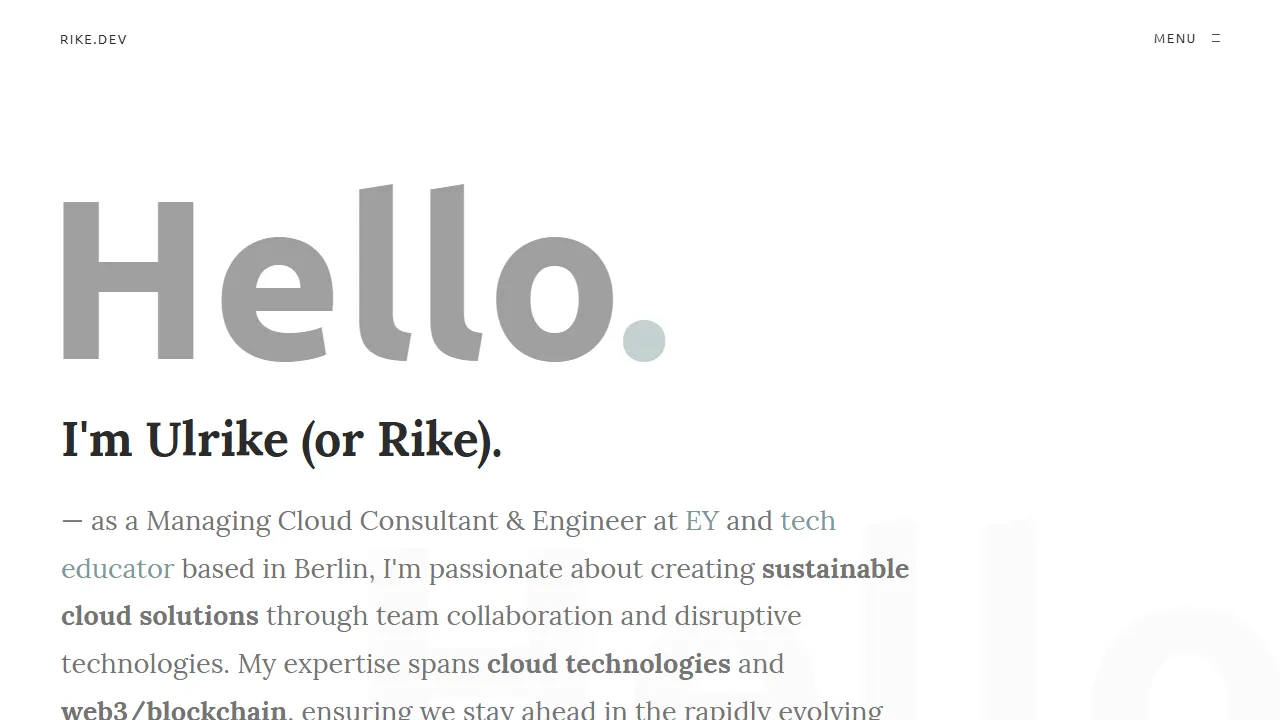 rike.dev - Simple RESTful API for XML Data screenshot