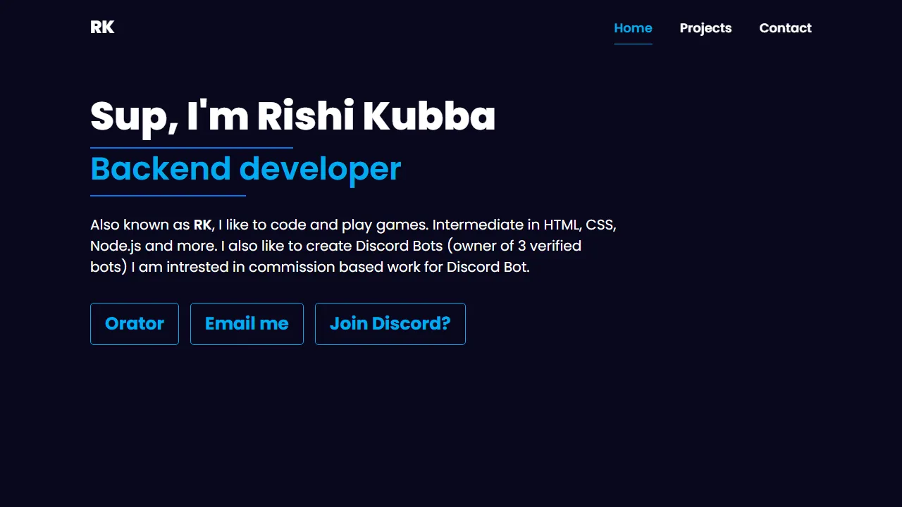 rishikubba.in - Verified Discord Bot for Your Server screenshot