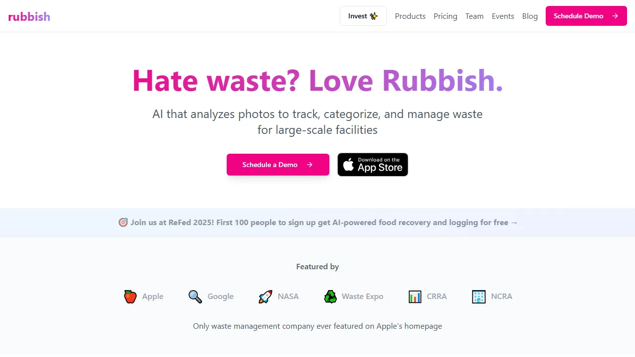 rubbish.love - Litter Cleanup App for Community Rewards screenshot