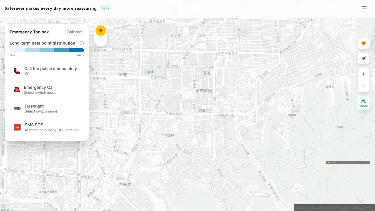 saferever.com - Personal Alert Safety System to Stay Safe screenshot