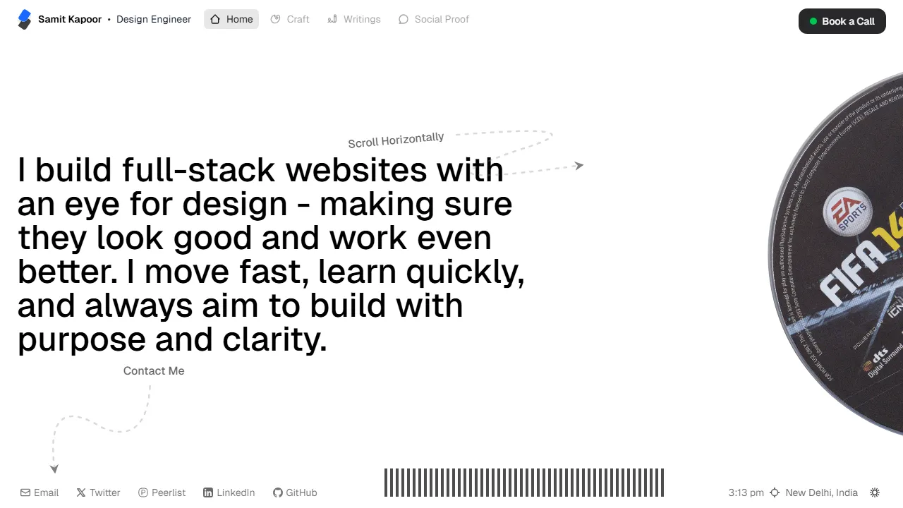 samitkapoor.com - Code Snippet Generator for Faster Development screenshot