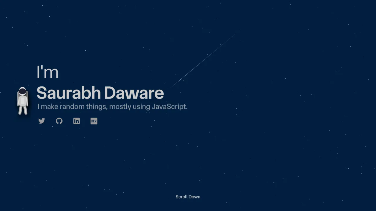 saurabhdaware.in - Static Site Generator for Blogs and Docs screenshot