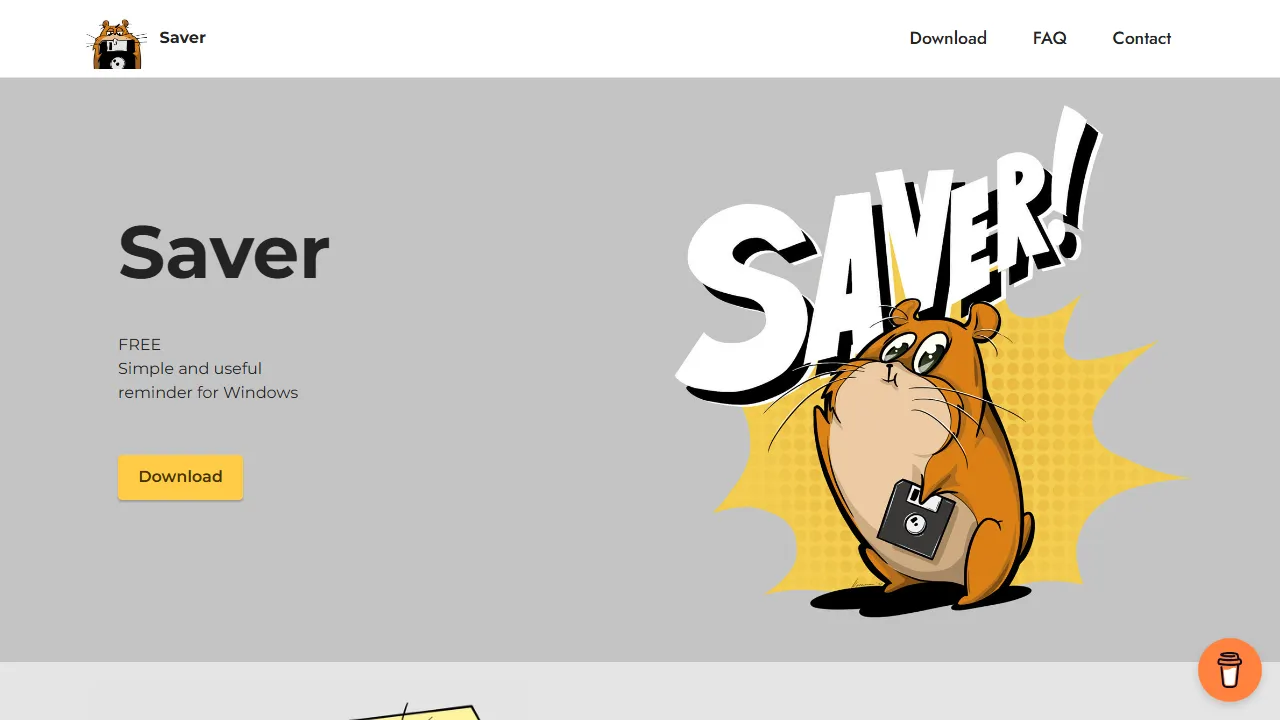 saver.pics - Reminder Application For Windows screenshot