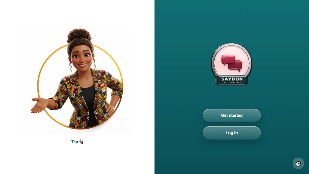 saybonapp.com - Language Learning Platform Online screenshot