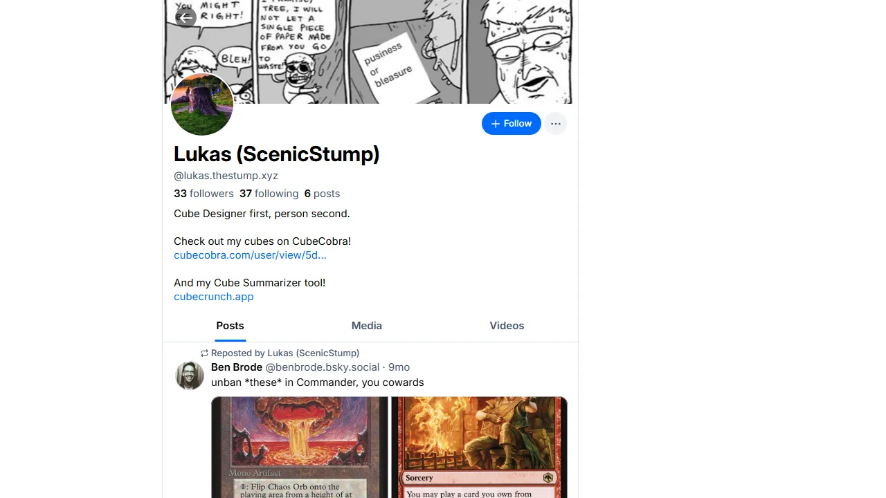 ScenicStump (Lukas) - MTG Cube Manager Tool For Magic screenshot