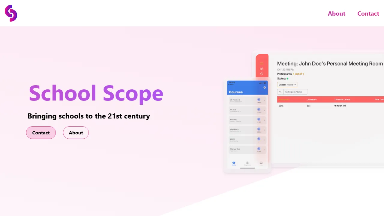 schoolscope.org - Zoom Attendance Tracking Plugin for Teachers screenshot