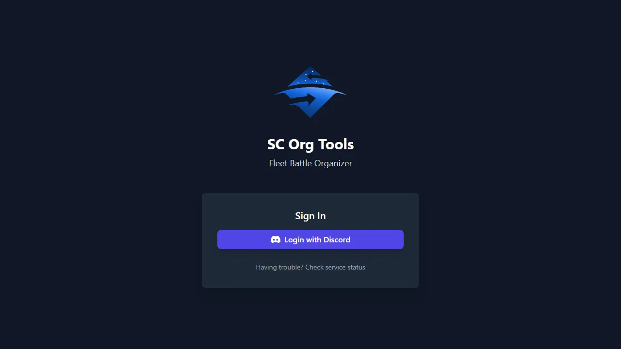 scorgtools.com - Game Organization Tools For Star Citizen screenshot
