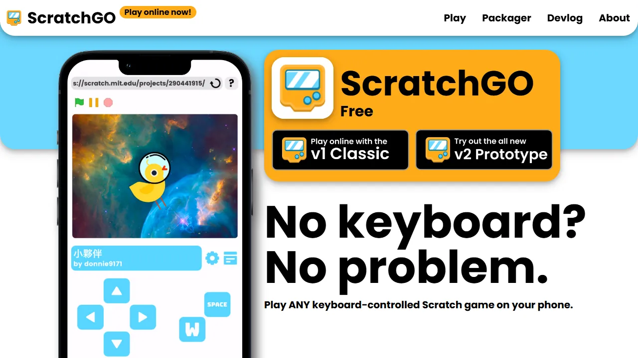 scratchgo.app - Indie Game Creator Studio for Software Development screenshot