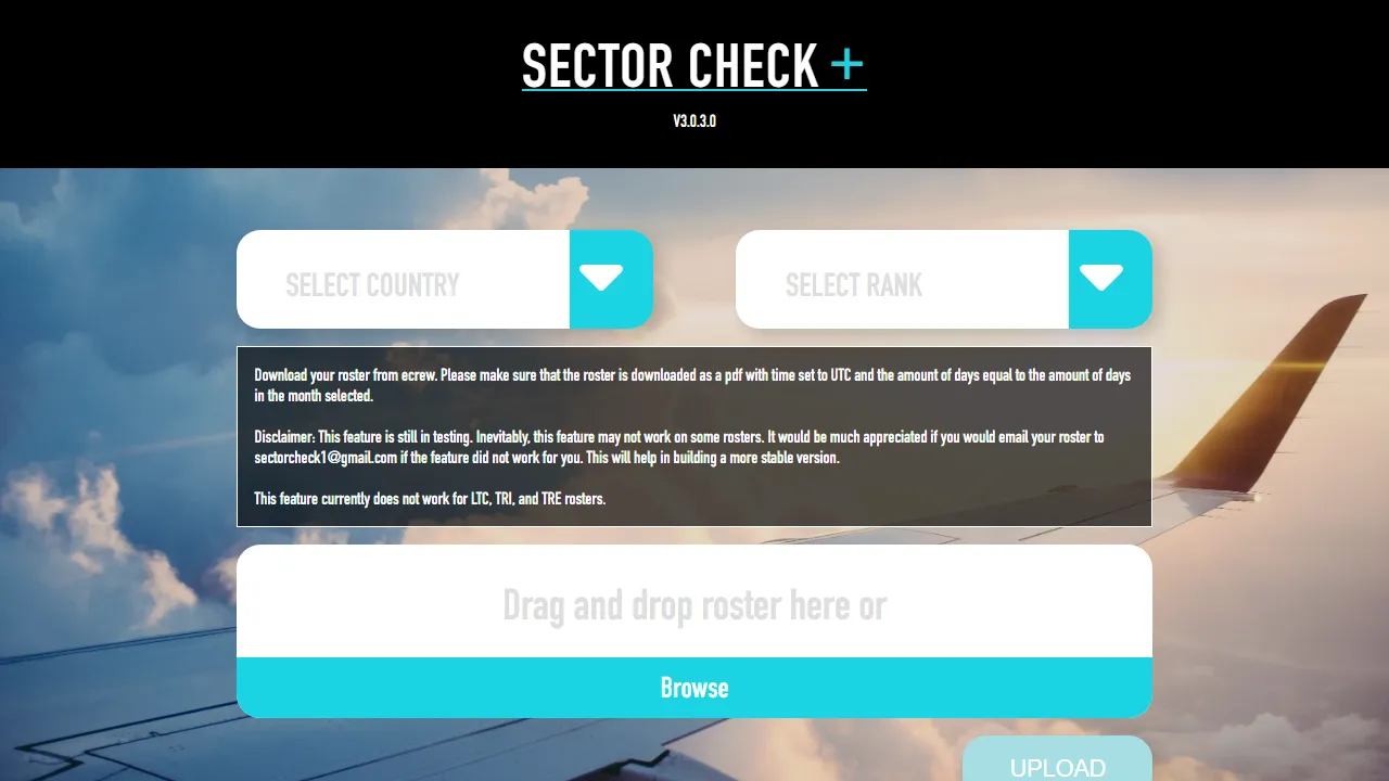 sectorcheck.com - Server Upgrade Fund for Hosting screenshot