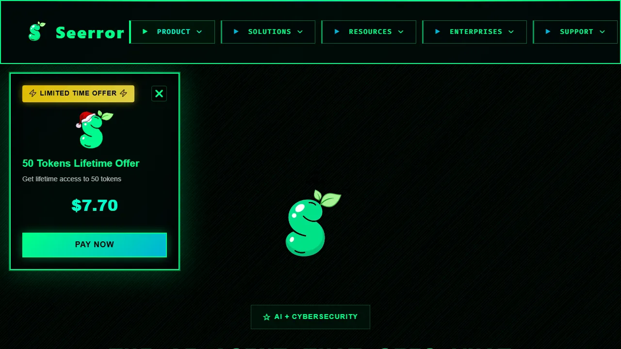 seerror.com - Expert Website Feedback and Solutions screenshot