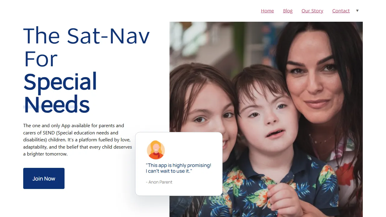 sendsorta.co.uk - App for Parents of Disabled Children screenshot