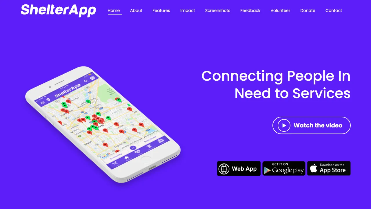 shelterapp.org - Cause For Shelter Management Donations screenshot