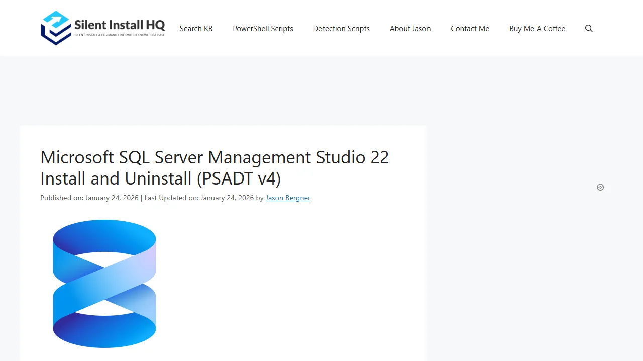 silentinstallhq.com - Silent Installer EXE MSI Msiexec Quiet Install screenshot