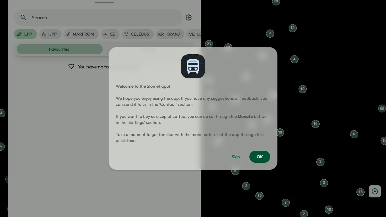 slo-promet.web.app - Free Public Transit App for Slovenia screenshot