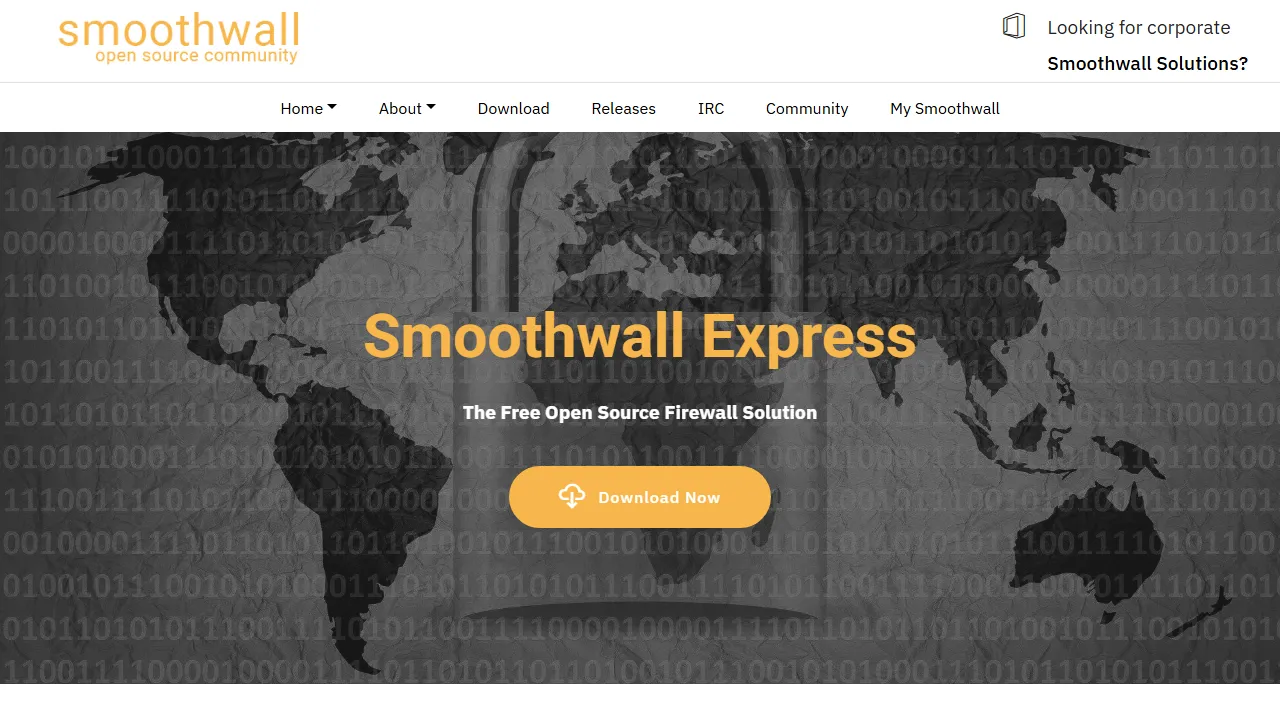 smoothwall.org - Free Network Security Firewall Hosting screenshot