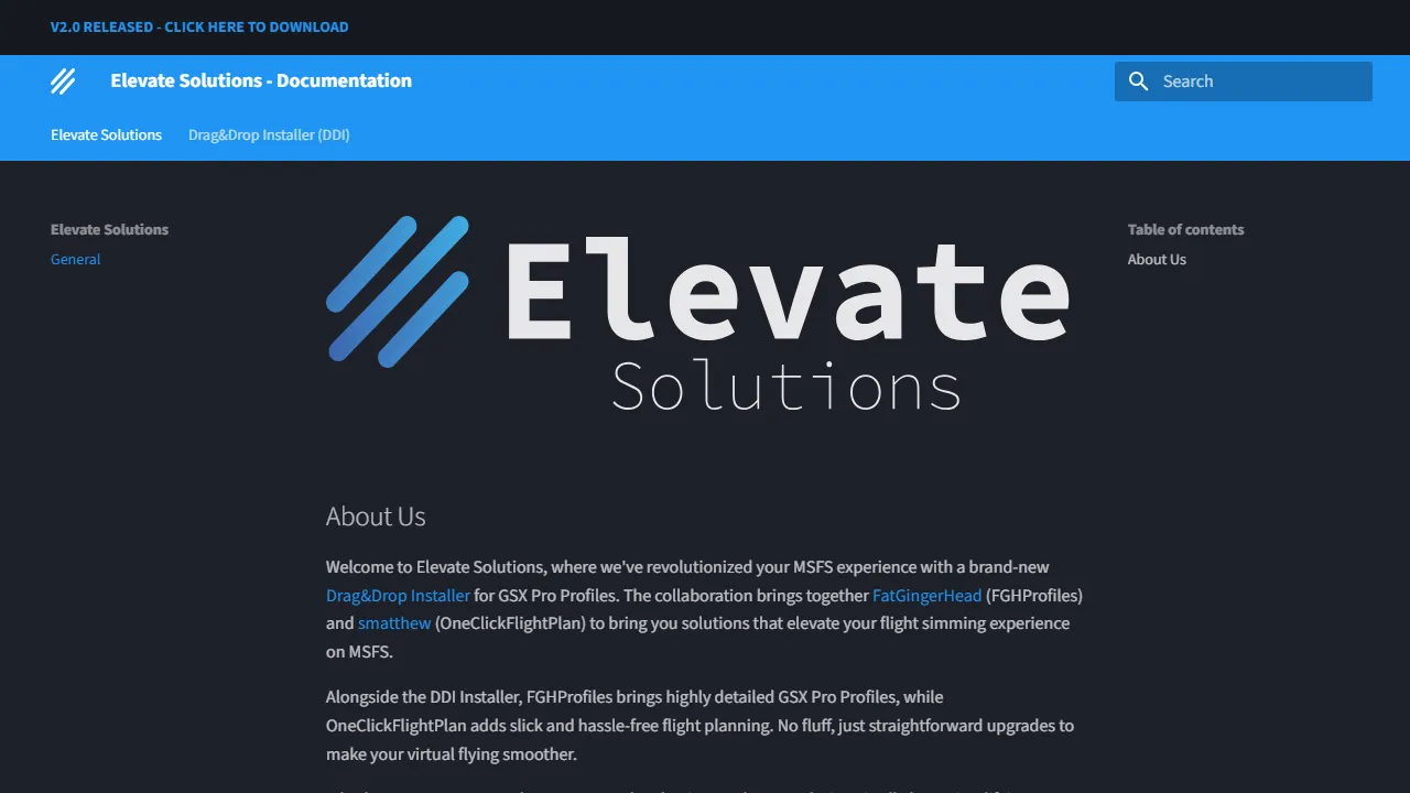 sndrmate.github.io - MSFS Drag and Drop Installer screenshot