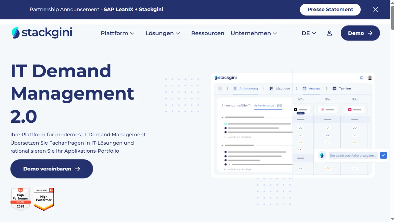 softwaregini.com - Support Platform Development and Software screenshot
