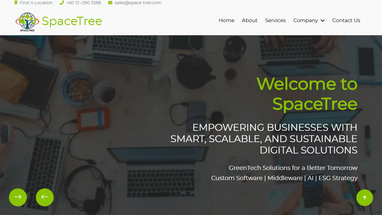 space-tree.com - Complete Office Solutions for Your Business screenshot
