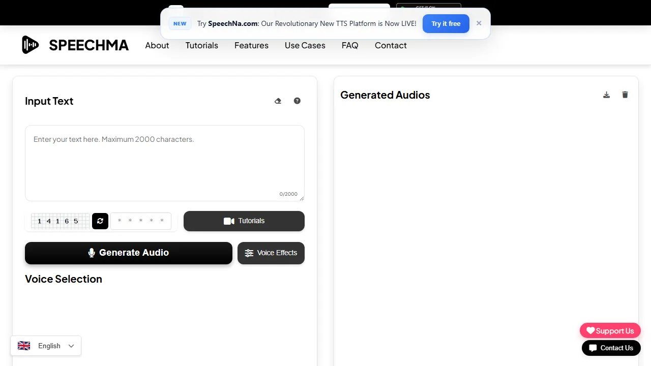 speechma.com - Free Unlimited Text to Speech Tool screenshot