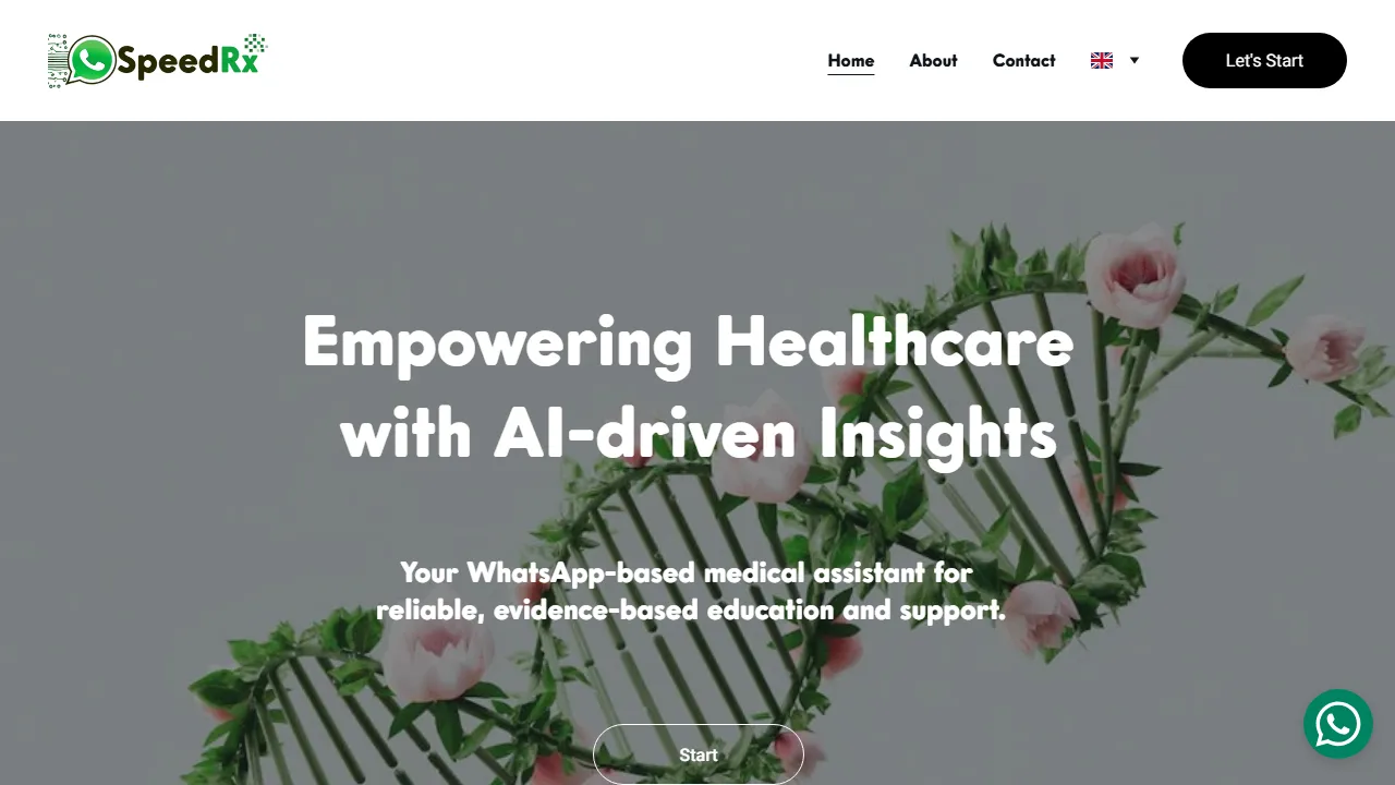 speedrx.in - AI Chatbot for Medical Exam Prep screenshot