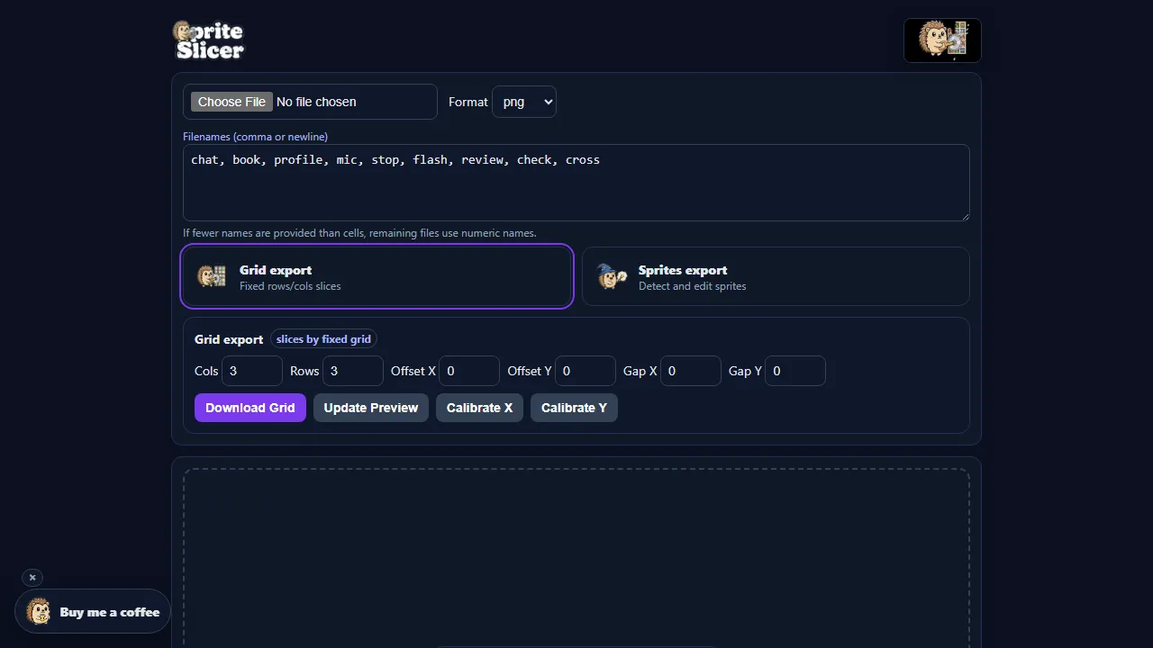 splitimageonline.com - Image Splitter Online - Photo Splitter Tool screenshot