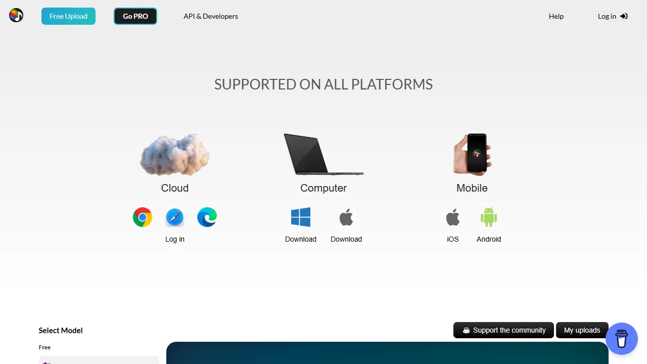 splitter.ai - AI-Powered Audio Stem Separation Tool screenshot