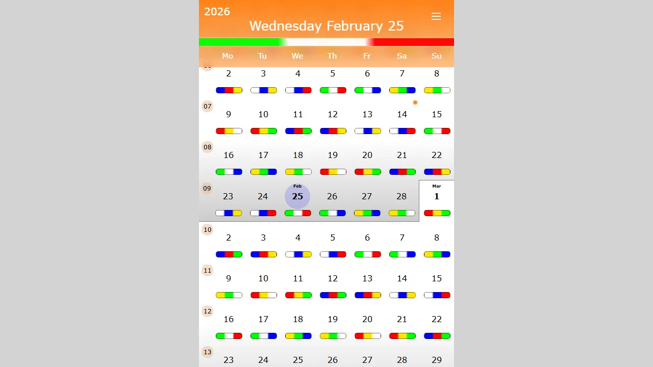 staalrooster.nl - Scheduling App - Google Calendar Integration screenshot