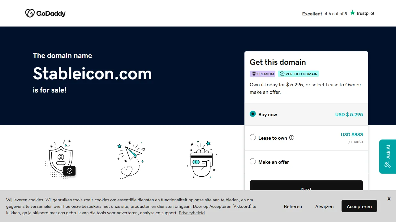 stableicon.com - Icon Management - Project Icons and More screenshot