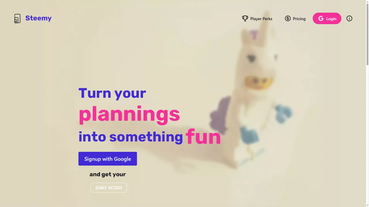 steemy.io - Fun and Engaging Project Planner screenshot
