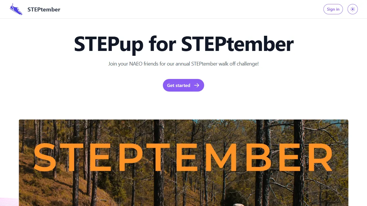 steptember.app - Fitness Tracker App for Exercise Tracking screenshot