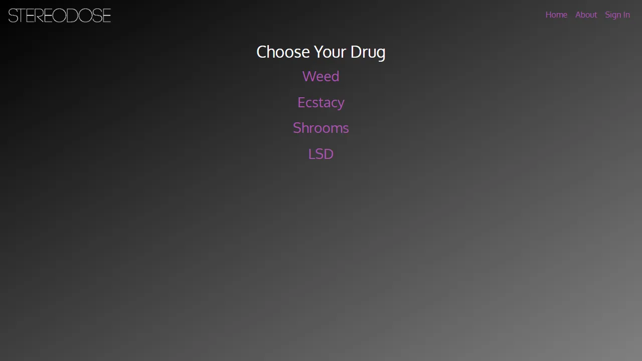 stereodose.app - Music Discovery App For Elevated Taste screenshot