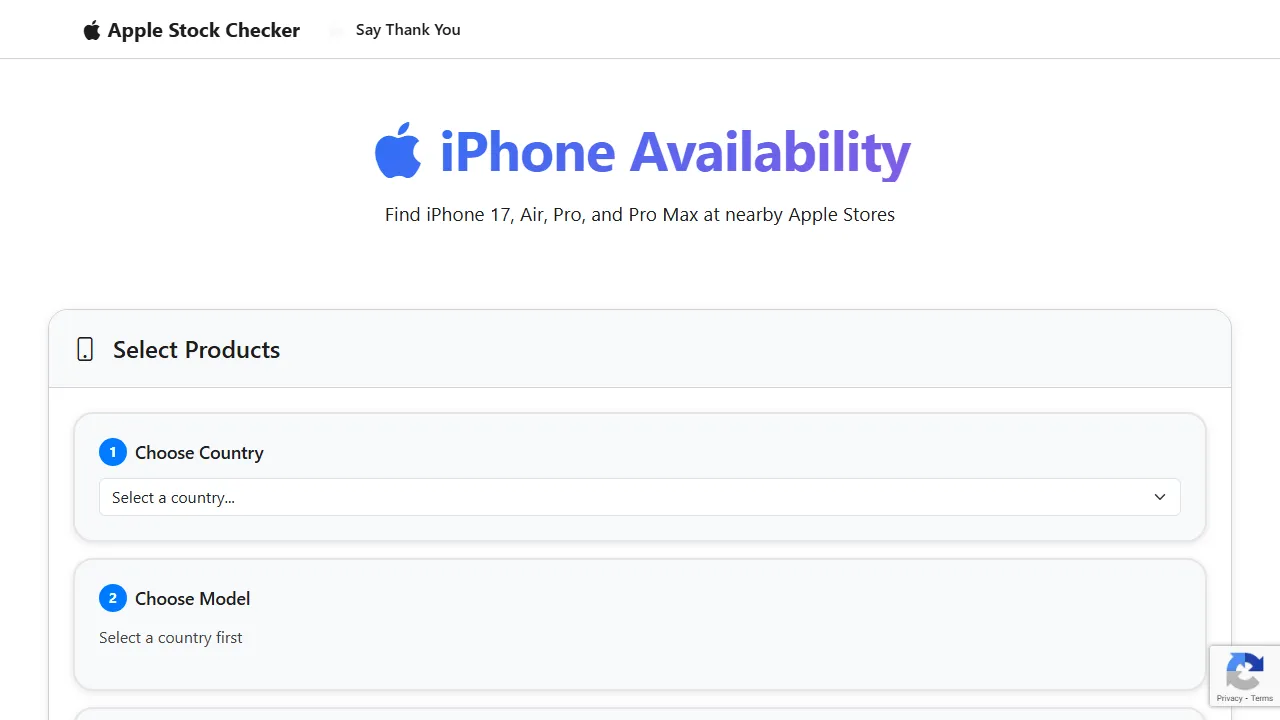 stockpickup.com - Apple Stock Availability Checker and Locator screenshot