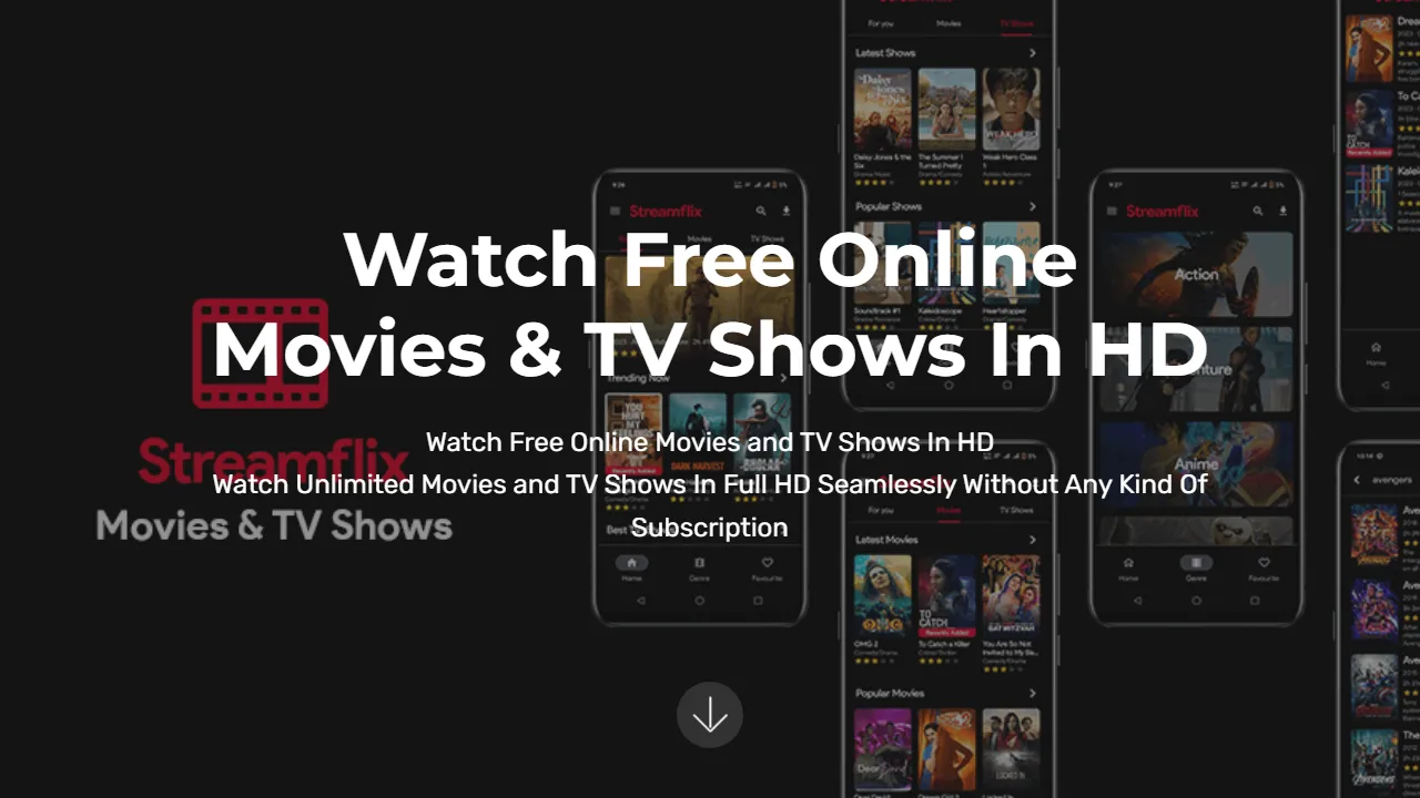 streamflix.app - Support Free Movie Streaming Platform screenshot