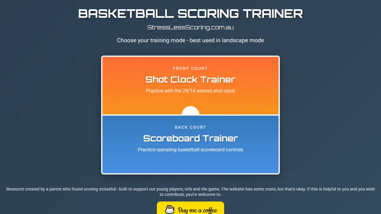 stresslessscoring.com.au - NBA Basketball Livescore and Stats App screenshot