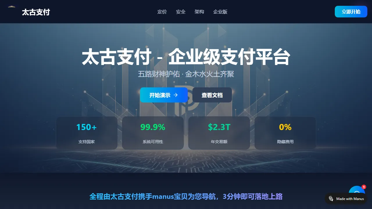 superpayplt-ggey8bv2.manus.space - Digital Marketing Business Consulting screenshot