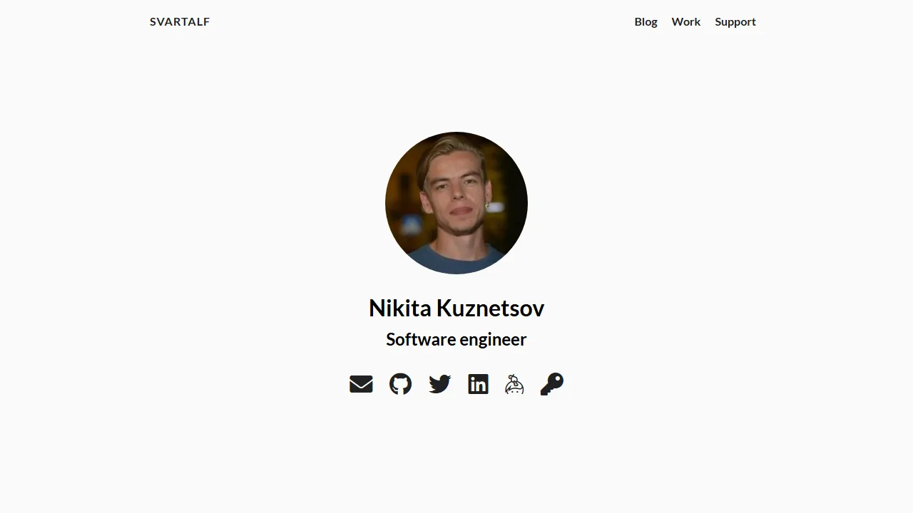 svartalf.info - Rust Developer Tools and Projects screenshot