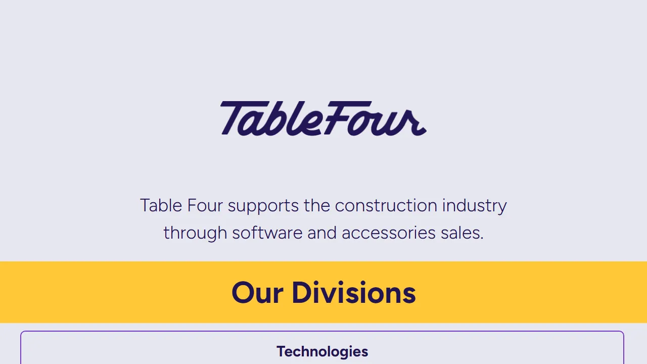 tablefour.ca - Free Business Networking App for In-Person Lunches screenshot
