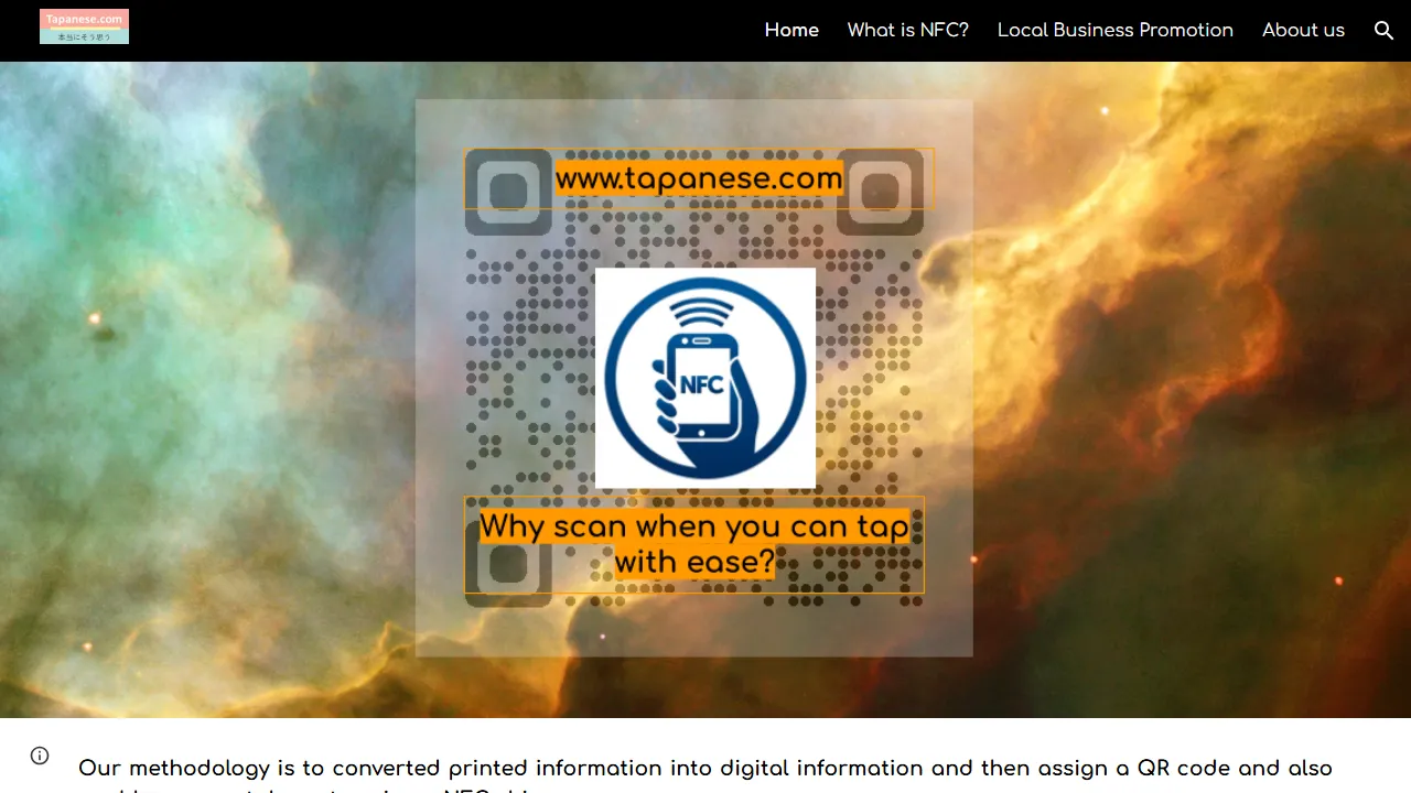 tapanese.com - NFC Payment Processing Solutions For Small Businesses screenshot