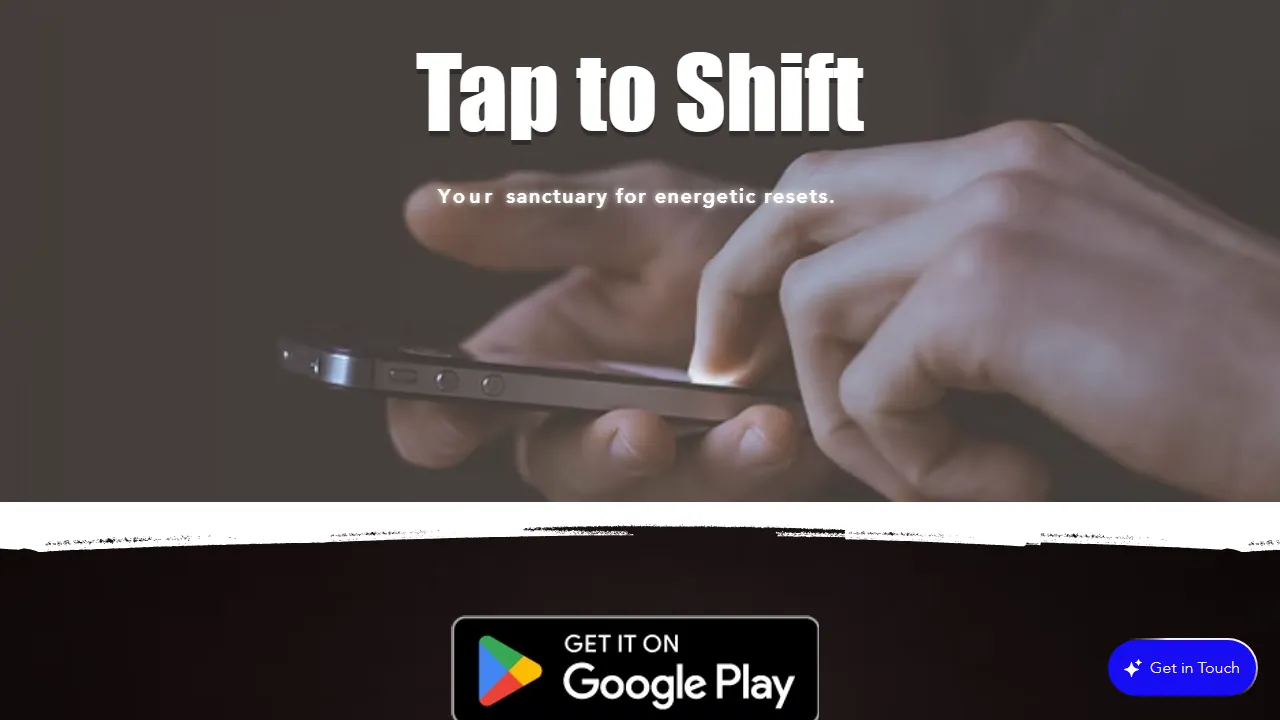 taptoshift.com - Emotional Wellness App to Shift Energy and Mindset screenshot