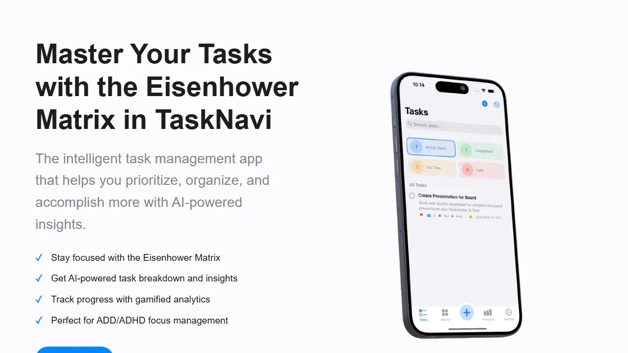 tasknavi.com - Best Free Productivity Tools and Apps screenshot