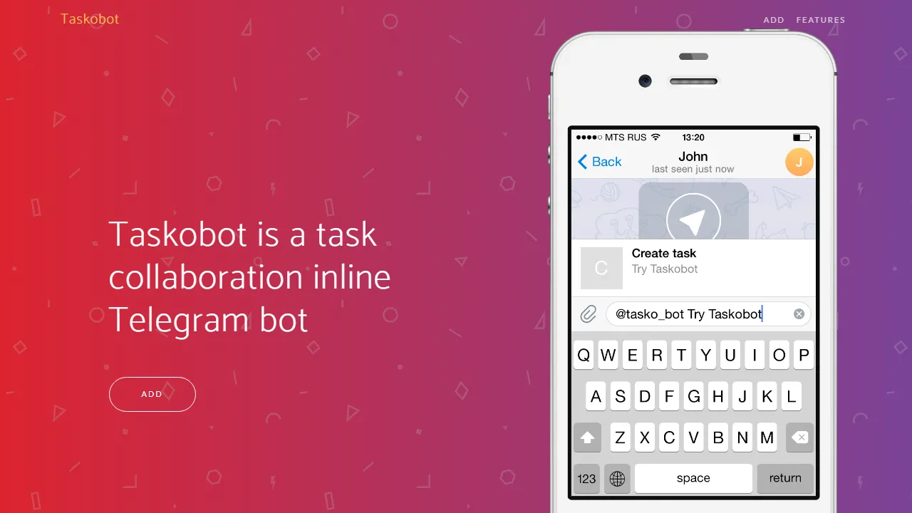 taskobot.com - Task Management Tools For Team Collaboration screenshot
