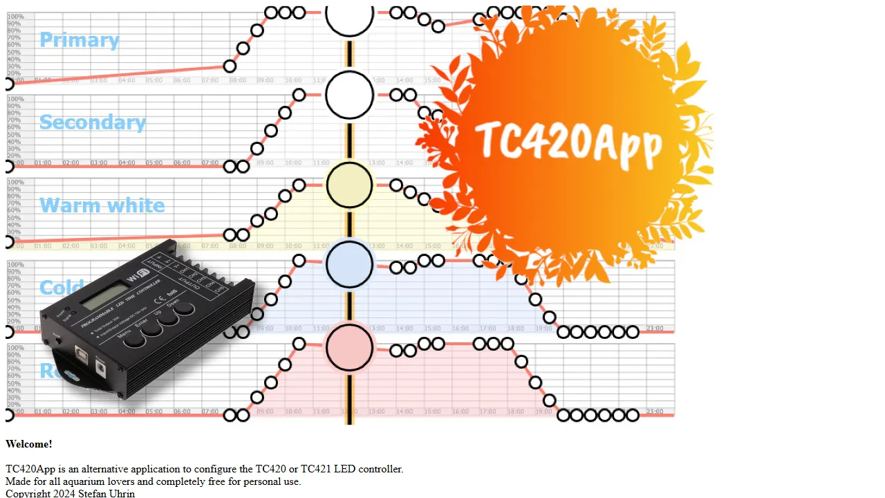 tc420app.ubrothers.eu - Support The Alternative TC420 App screenshot