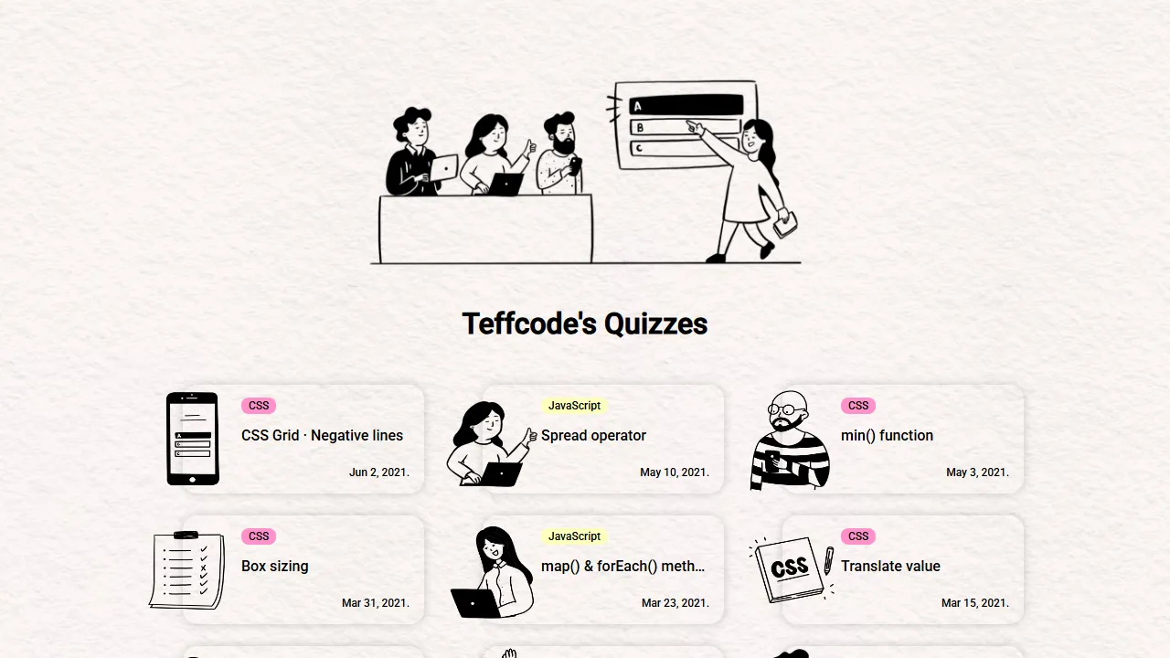 teffcode-community.github.io - Buy Me a Coffee screenshot
