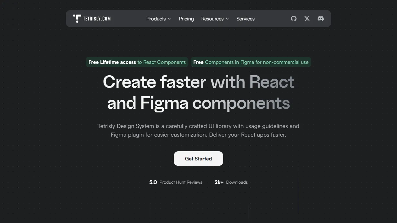 tetrisly.com - Starter Kit for UX and UI Design screenshot