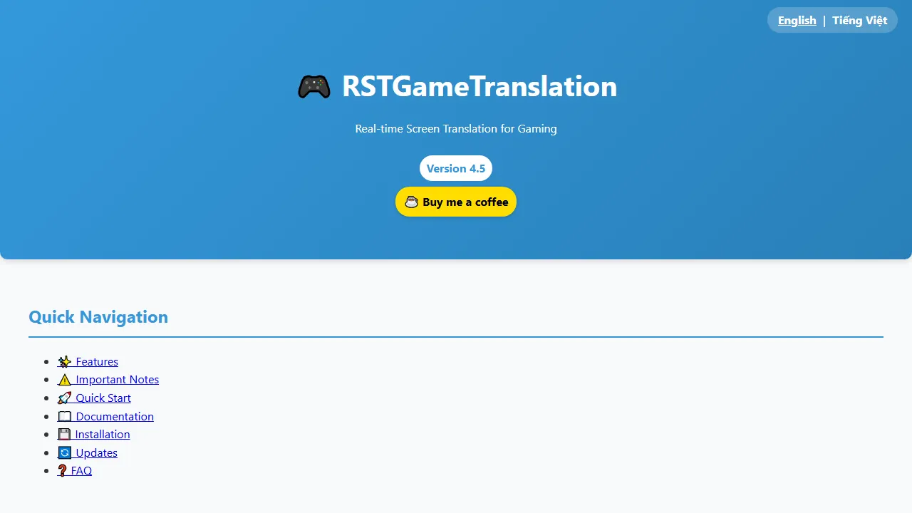 thanhkeke97.github.io - Real-Time Screen Translation Software screenshot