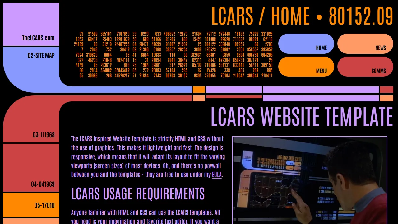 thelcars.com - Website Templates Free Web Portfolio Template Site screenshot