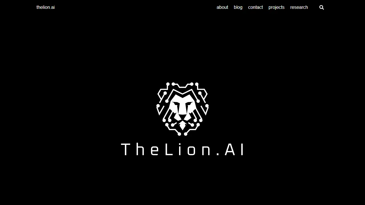 thelion.ai - AI Solutions for Healthcare Open Source Projects screenshot