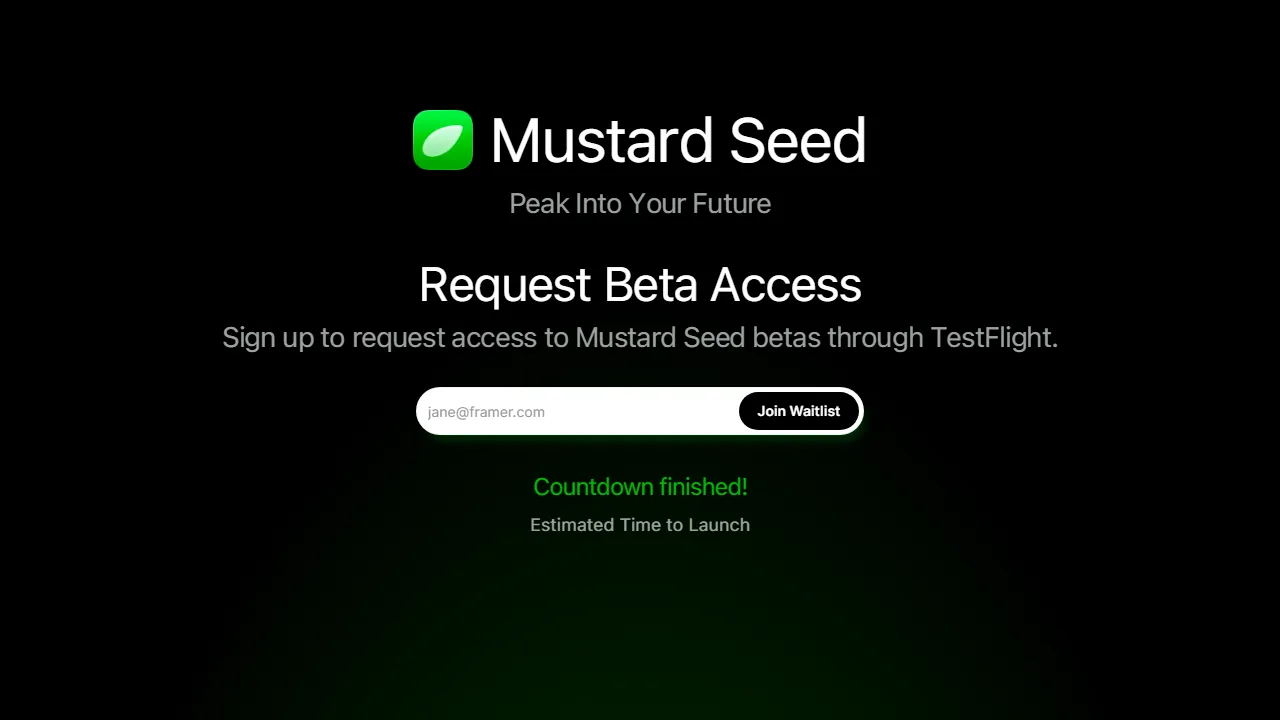 themustardseedapp.com - Financial Planning App for iOS screenshot
