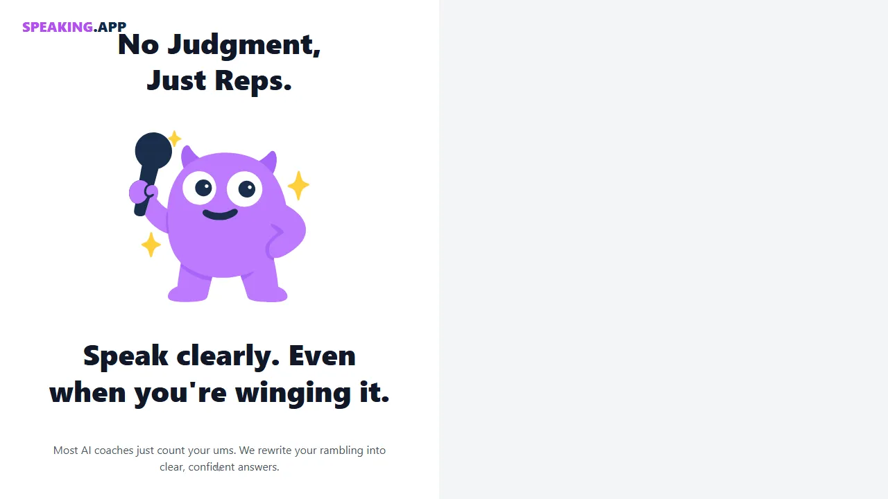 thespeaking.app - Language Learning App for Speaking Practice screenshot
