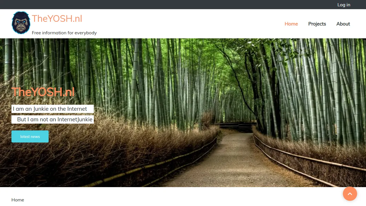 theyosh.nl - Reptile Software to Keep Your Reptiles Happy screenshot